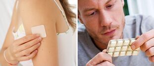 Nicotine patches or chewing gum from smoking